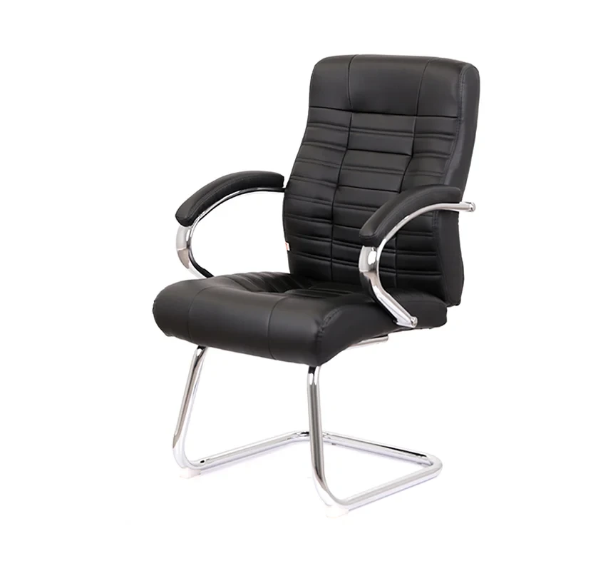 Крісло конференційне АКЛАС Атлант CF (XY-7147-G) чорне, фото 1