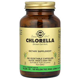 Chlorella Broken Cell-Wall Solgar 100 капсул