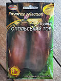 Насіння буряків Опольський Тор 10 г НК Еліт, фото 2
