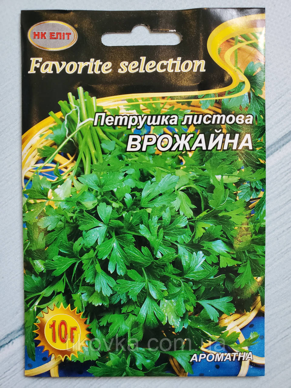 Насіння петрушки сорт Листовий Середньостиглий 10 г НК Еліт