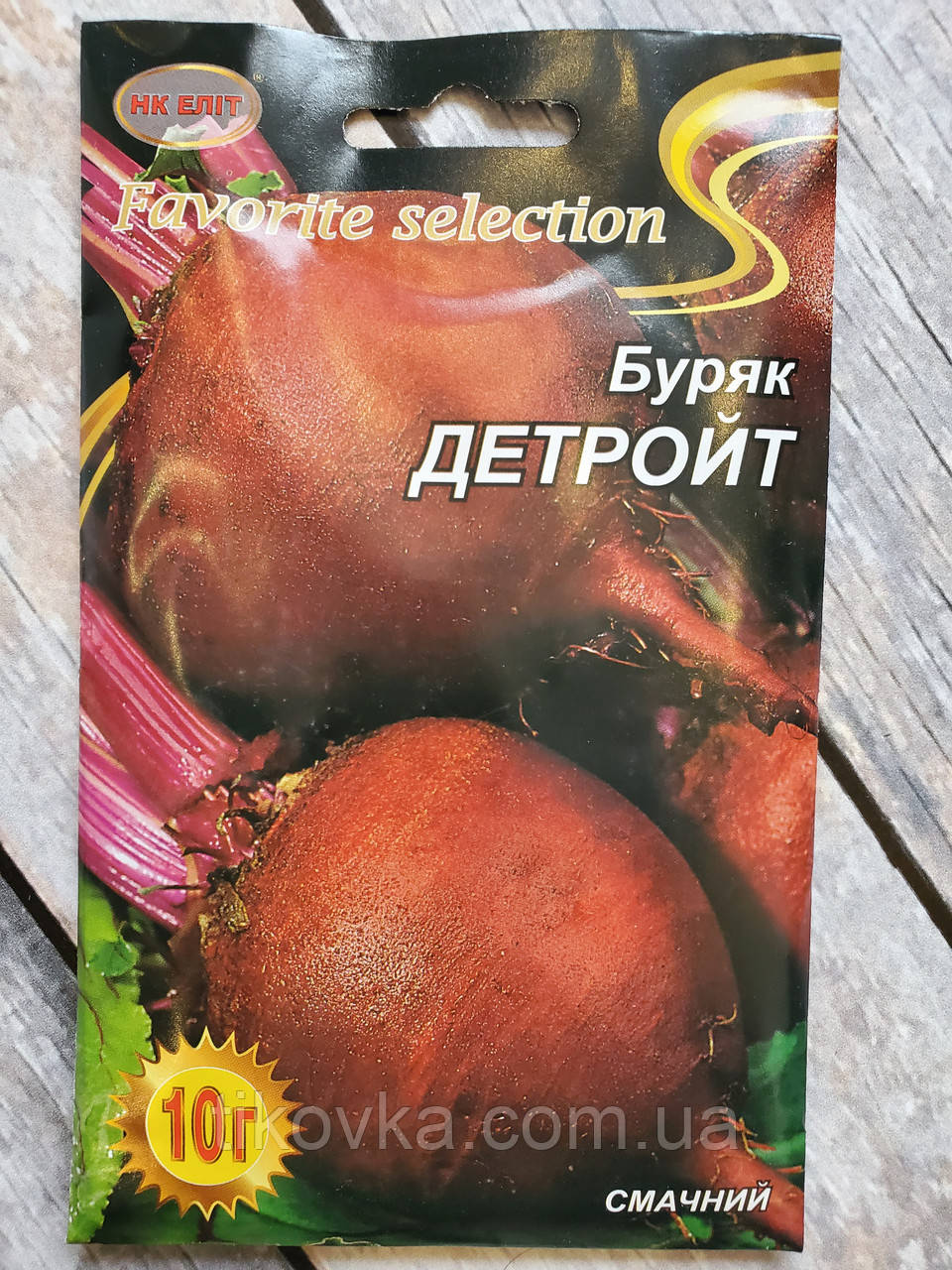Насіння буряка сорт Детройт Середньопізній 10 г НК Еліт