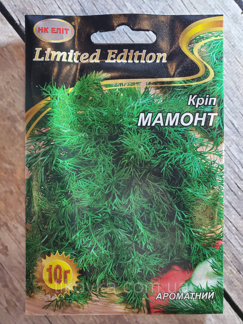 Насіння кропу сорт Мамонт Пізньостиглий 10 г НК Еліт