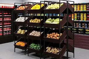 Торгові стелажі