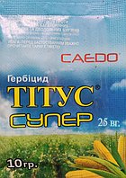 Препарат Гербіцид Титус супер 10 гр для боротьби з бур'янами
