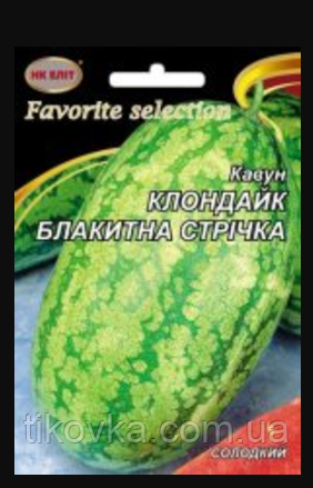 Насіння кавуна сорт Клондайк Середньостиглий 10 г НК Еліт, фото 1