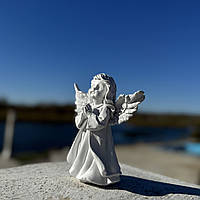 Садова фігура Янгол молиться, долоні разом, фігурки ангелів, статуетка янгол, ангелок, статуетки ангелочків, статуетки янголів