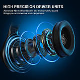 Ігрові навушники Kotion Each H-7 з мікрофоном (Чорний), фото 3