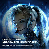 Ігрові навушники Kotion Each H-7 з мікрофоном (Чорний), фото 5