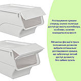 Контейнер для хранения белый 45.5*38*31CM SW-00002420, фото 6