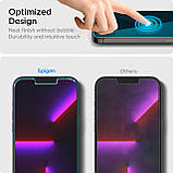 Захисне скло Spigen для iPhone 13 Pro Max - Crystal Pack (2 шт) + Чохол у подарунок! (ACS03636), фото 5