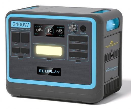 Зарядна станція Eco Play N52 2400 W 2048 Wh, фото 1