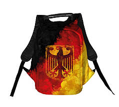 Рюкзак антикрадій з принтом «Німеччина. Germany. Coat of arms of the country» 34х45х17 см