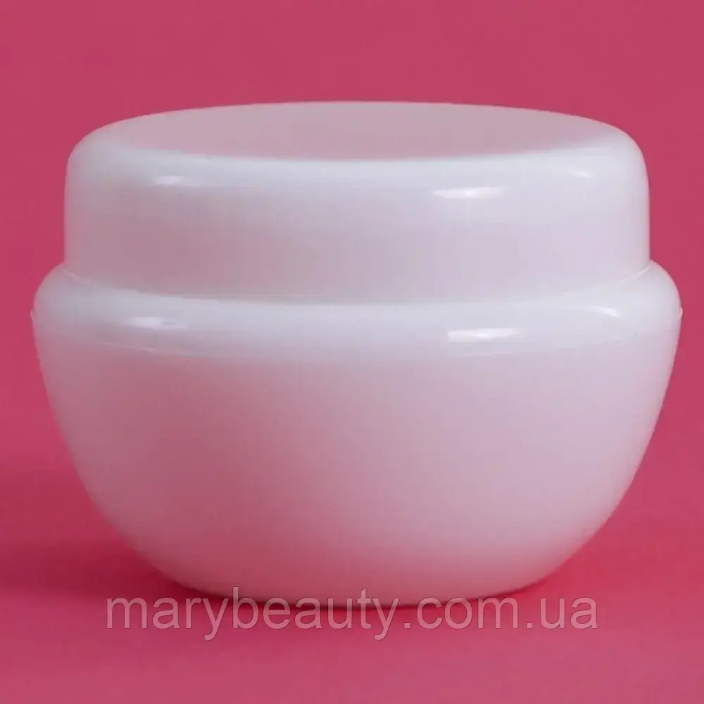 Баночка біла косметична, 50мл, фото 1