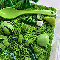 Сенсорна коробка Колір ЗЕЛЕНИЙ з контейнером