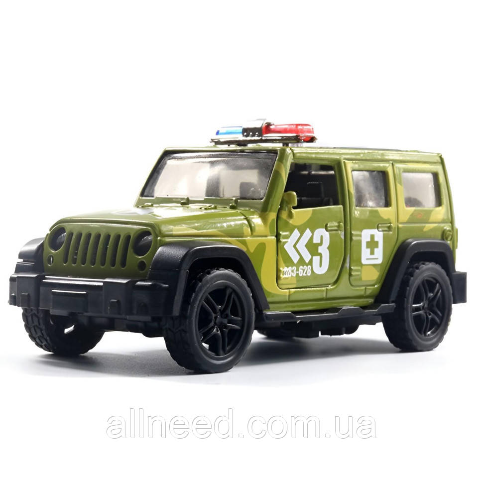 Модель автомобіля "Navy Army" АВТОПРІМ AP74124(Green) масштаб 1:32