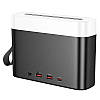 Павербанк 50000 mAh УМБ Power Bank HOCO Masterfull J94A 2USB 2Type-C QC чорно-білий, фото 6
