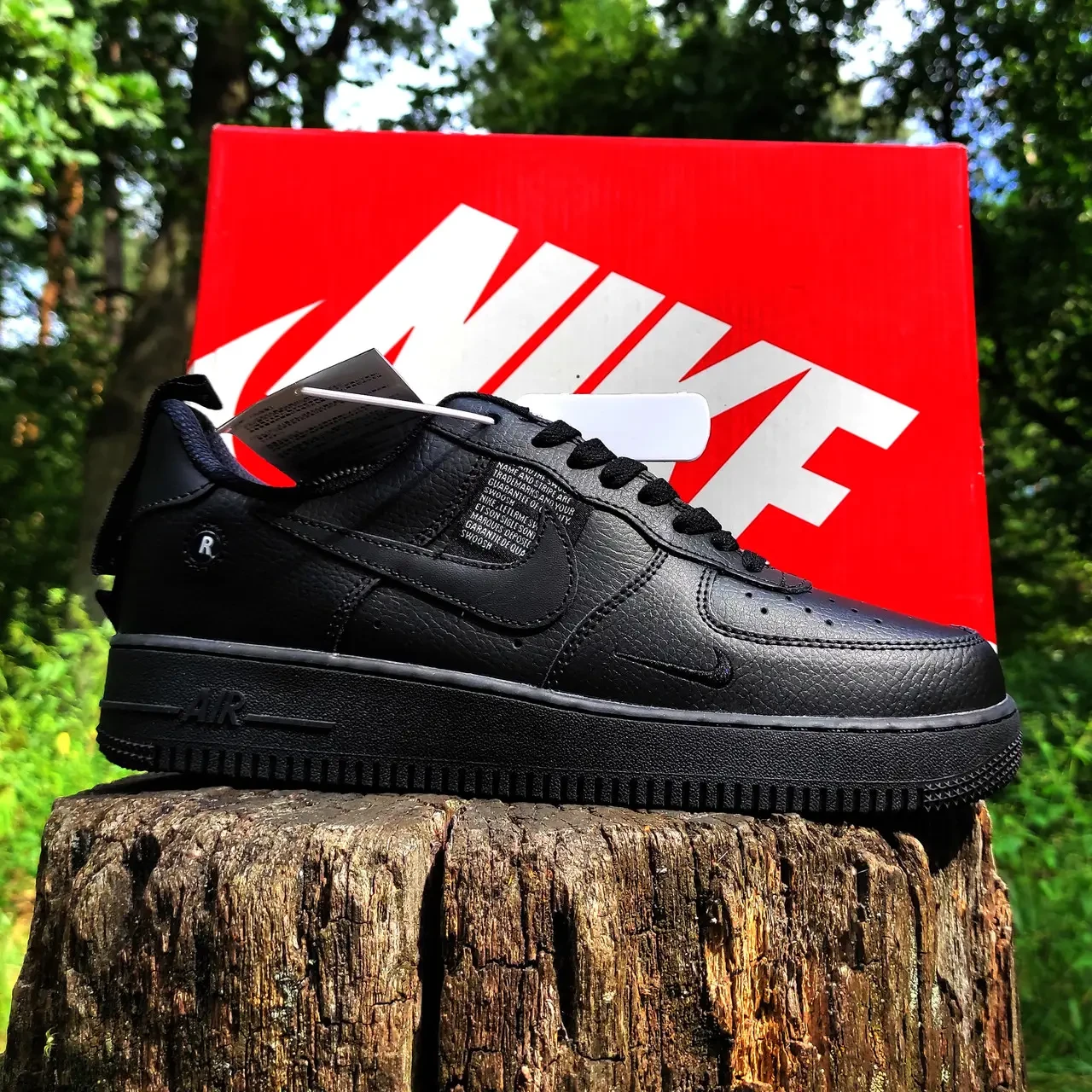 РОЗПРОДАЖ! Чоловічі Кросівки Nike Air Force чорні