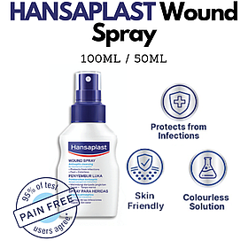 Wound Spray Hansaplast Спрей для загоєння ран кровоспинний