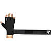 Рукавички для фітнесу RDX W3 BLACK WITH EVA PADDING-XL, фото 6