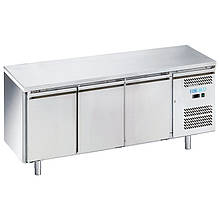 Стіл холодильний Forcold G-SNACK3100TN-FC  об'ємом 339 л трьохдверний шириною 600 мм