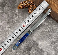 Кухонний шеф ніж із дамаської сталі MTG339 у подарунковій коробці