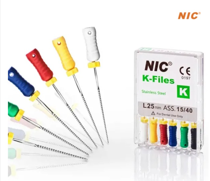 Ендодонтичні К файли NIC К-File (Асорті) 25мм