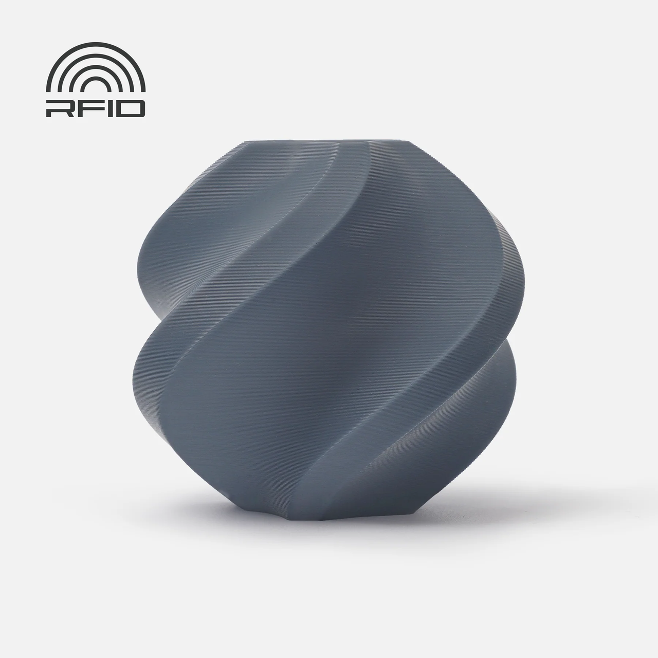 Пластик Bambu Lab PLA Basic Blue Grey (10602), без котушки