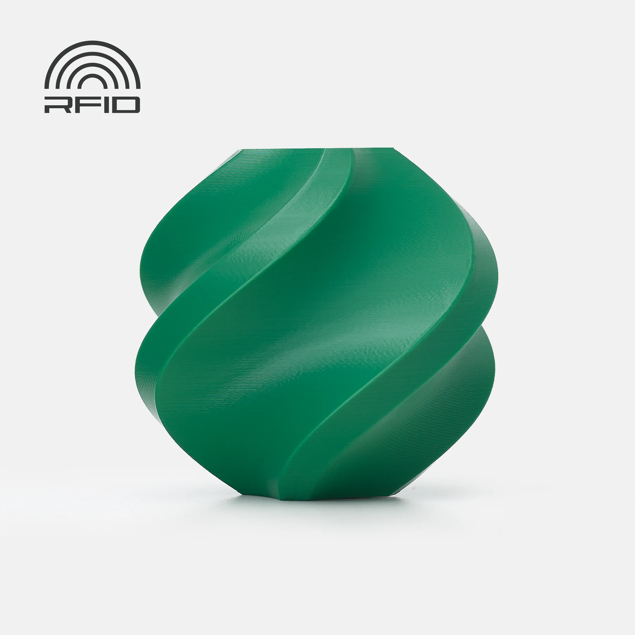 Пластик Bambu Lab PLA Basic Mistletoe Green (10502), без котушки