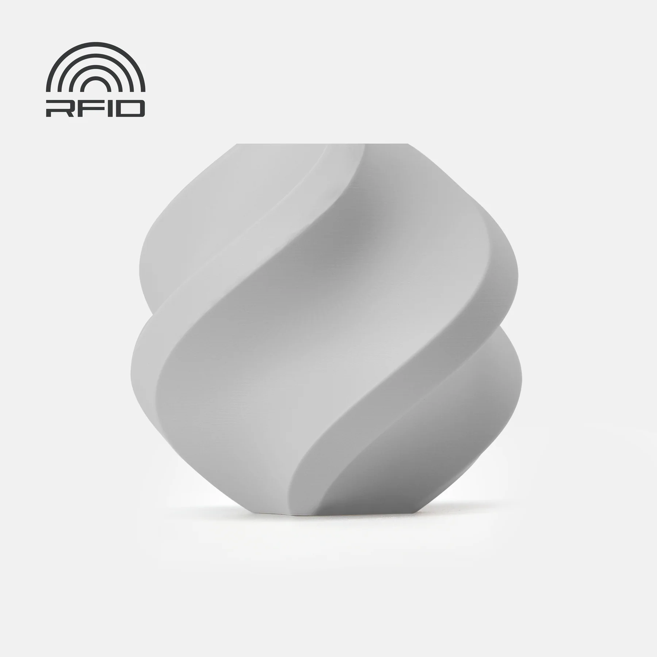 Пластик Bambu Lab PLA Basic Light Gray (10104), без котушки