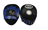 Боксерські лапи гнуті шкіра Boxer Sport Line, фото 4
