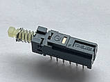 Кнопка Toneluck 12pin PS 909L з фіксацією для процесорів DBX, Phonic, Behringer і пультів Soundcraft MFXi, фото 4
