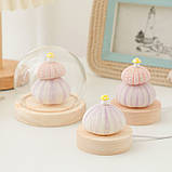 Нічник гриб із морських їжачків на батарейках, фото 7