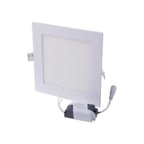 Врізний квадратний LED світильник 9W 4500К Lemanso