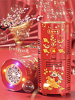 Фейерверк из мыльных пузырей Автоматический Машинка с музыкой и подсветкой портативный для детей и праздников