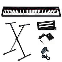 Цифрове піаніно NUX NPK-10-B (стійка, блок живлення, педаль, пюпітр)