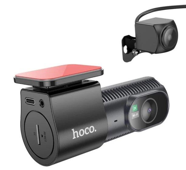 Відеореєстратор Hoco DV8 2K Black, фото 1