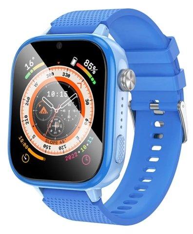 Дитячий смарт-годинник Hoco Y101 Children Watch GPS+LTE Blue, фото 1