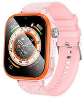 Дитячий смарт-годинник Hoco Y101 Children Watch GPS+LTE Pink