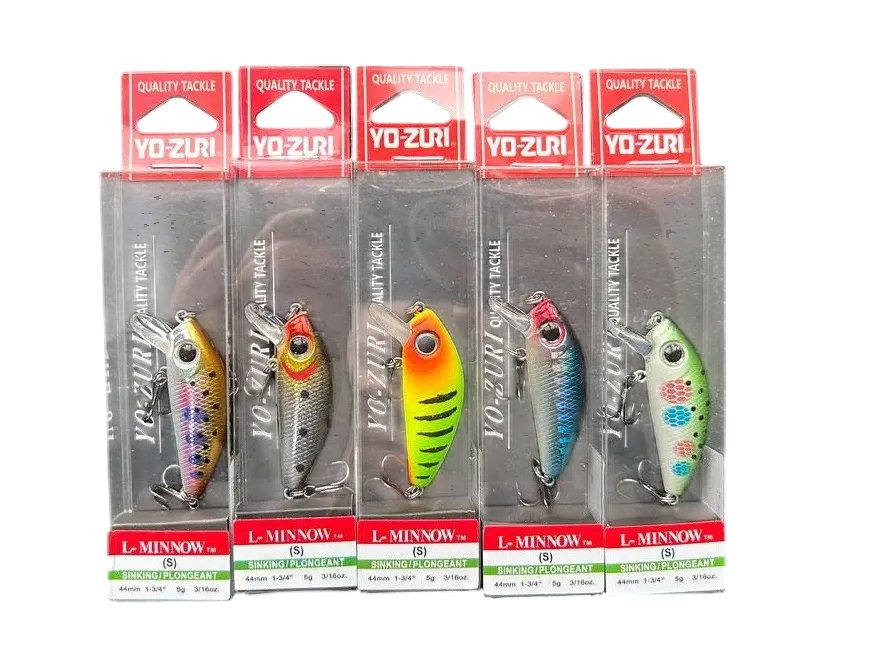 Набір Воблерів Columbia L-MINNOW 44S 5.5гр 5шт