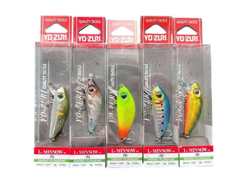 Набір Воблерів Columbia L-MINNOW 44S 5.5гр 5шт