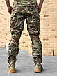 Костюм демісезонний 3в1 Мультикам Куртка Софтшел + Штани ріпстоп з наколінниками + Убакс XL (23394), фото 8