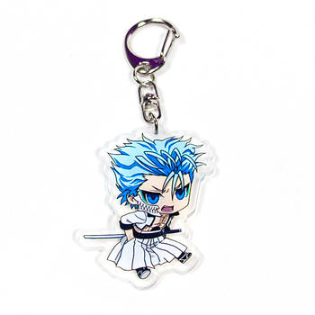 "Гріммджоу Джагерджак (Бліч / Bleach)" брелок акриловий двосторонній з уф-друком