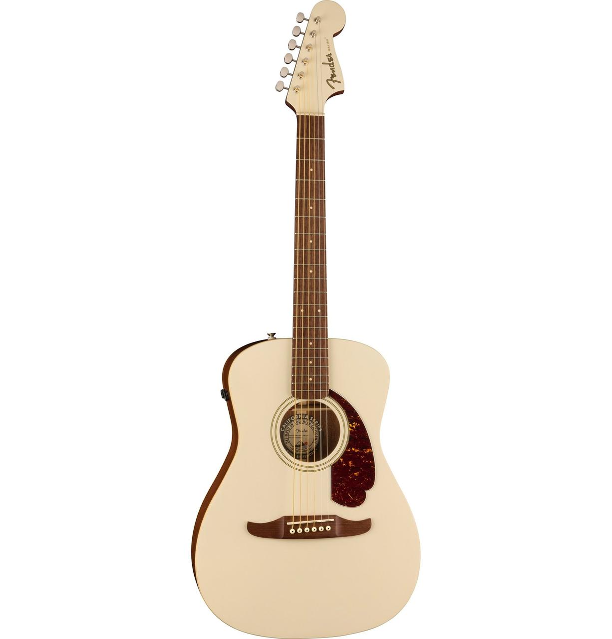 Електро-акустична гітара FENDER MALIBU PLAYER OLYMPIC WHITE WN