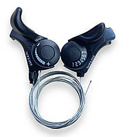 Манетки перемикання швидкостей XRLM під Shimano TOURNEY SIS index ST-TX30 3/7 (комплект)