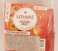 Чай Lovare Passion Fruit Ловаре Фрукт Пристрасті в пакетиках 50 шт по 2г
