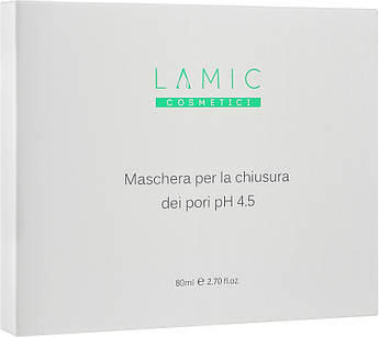 Маска для закриття пор Lamic Maschera Per La Chiusura Dei Pori Ph4.5, 80 мл, цалонів краси, косметика Ламік