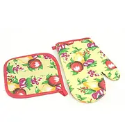 Прихватка Набір кухонний "Кантрі" (рукавичка+прихватка)