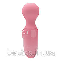 Міні вібромасажер із мультишвидкісною вібрацією Pretty Love Little Cute Mini Stick Pink, фото 2