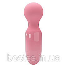 Міні вібромасажер із мультишвидкісною вібрацією Pretty Love Little Cute Mini Stick Pink, фото 3