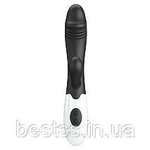 Вібратор-кролик з 30 режимами вібрації Pretty Love Snappy Black, фото 3